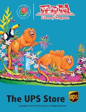 The UPS Store 2020 Rose Parade Float design
